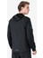 Siyah Erkek Fermuarlı Kapüşonlu Sweatshirt 23N-1115 5