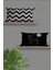 Dikdörtgen Çift Tarafı Dijital Baskılı 2'li Modern Tasarım 30 x 50 cm Kırlent Kılıfı Seti 1