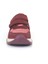 Hakiki Deri Bordo Pembe Kız Çocuk Sneakers Spor Ayakkabı 3