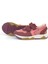 Hakiki Deri Bordo Pembe Kız Çocuk Sneakers Spor Ayakkabı 5