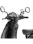 Vespa Uyumlu Ayna Bağlantılı Telefon Tutucu Black 2