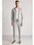 Slim Fit Gri Kapüşonlu Ince Hırka 5