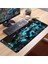 SonicTouch Fütüristik Desenli Kaydırmaz Gaming Oyuncu Masaüstü Dikişsiz Klavye Pad/ped 32X70cm 1