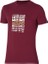 Athletics Mizuno Tee Erkek Tişört Bordo 1
