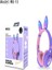 Bugs Bunny Tavşan Kulaklık Bluetooth Mikrofonlu Renkli LED Işıklı Rabbit Kulaklık 2