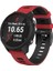 Huawei Watch Gt Runner-Sport 46MM- Gt2 E 22MM Uyumlu Stride Çift Renkli Silikon Kordon 1