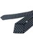 Siyah Küçük Desen Mendilli Klasik Kravat KK11845 3