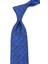Mavi - Bordo Şal Desen Mendilli Klasik Kravat KK11801 1