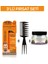 Pudra Toz Wax Turuncu 20 gr +Şekil Tarağı 034+ Face And Body Scrub Böğürtlen 350 ml 3'lü Set 1