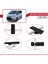 Ford Transit Tourneo - Custom 2007-2017 Arası ile Uyumlu Basıc Model Ara Atkı Tavan Barı Siyah 4 Adet 4
