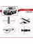 Volvo XC90 2003-2015 Arası ile Uyumlu Basıc Model Ara Atkı Tavan Barı Gri 3 Adet 4