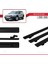 Volvo XC70 (Au) 2000-2008 Arası ile Uyumlu Basıc Model Ara Atkı Tavan Barı Siyah 3 Adet 3