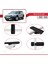 Volvo XC70 (Au) 2000-2008 Arası ile Uyumlu Basıc Model Ara Atkı Tavan Barı Siyah 3 Adet 4