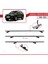 Vauxhall Frontera Sport 1999-2004 Arası ile Uyumlu Basıc Model Ara Atkı Tavan Barı Gri 3 Adet 5