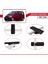 Mercedes Vaneo (W414) 2002-2005 Arası ile Uyumlu Basıc Model Ara Atkı Tavan Barı Siyah 4 Adet 4