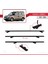 Vauxhall Combo D 2012-2018 Arası ile Uyumlu Basıc Model Ara Atkı Tavan Barı Siyah 3 Adet 5