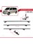 Volkswagen Caravelle (T5) 2003-2015 Arası ile Uyumlu Basıc Model Ara Atkı Tavan Barı Gri 4 Adet 5