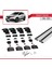 Renault Kadjar 2015-2022 Arası ile Uyumlu Ace-2 Ara Atkı Tavan Barı Gri 5