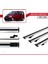 Mercedes Vaneo (W414) 2002-2005 Arası ile Uyumlu Basıc Model Ara Atkı Tavan Barı Gri 3 Adet 3