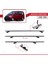 Mercedes Vaneo (W414) 2002-2005 Arası ile Uyumlu Basıc Model Ara Atkı Tavan Barı Gri 3 Adet 5