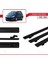 Peugeot 206 Estate 2002-2008 Arası ile Uyumlu Basıc Model Ara Atkı Tavan Barı Siyah 3 Adet 3