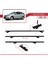 Kia Ceed Sportswagon 2009-2012 Arası ile Uyumlu Basıc Model Ara Atkı Tavan Barı Siyah 3 Adet 5