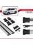 Ssangyong Tivoli Xlv 2016 ve Sonrası ile Uyumlu Fly Model Ara Atkı Tavan Barı Gri 5