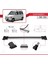 Suzuki Wagon R+ 1998-2003 Arası ile Uyumlu Fly Model Ara Atkı Tavan Barı Gri 3