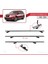 Nissan Pathfinder (R52) 2013-2020 Arası ile Uyumlu Basıc Model Ara Atkı Tavan Barı Gri 3 Adet 5