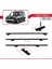 Renault Kangoo 2008-2020 Arası ile Uyumlu Basıc Model Ara Atkı Tavan Barı Siyah 3 Adet 5