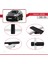 Vauxhall Antara 2006-2015 Arası ile Uyumlu Basıc Model Ara Atkı Tavan Barı Siyah 3 Adet 4