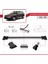 Alfa Romeo 156 Crosswagon (T932) 2000-2007 Arası ile Uyumlu Fly Model Ara Atkı Tavan Barı Gri 3