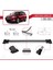 Great Wall Haval H2 2015 ve Sonrası ile Uyumlu Fly Model Ara Atkı Tavan Barı Gri 3
