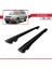 Kia Sportage 2004-2008 Arası ile Uyumlu Hook Model Anahtar Kilitli Ara Atkı Tavan Barı Siyah 3