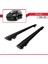 Ford Kuga 2008-2012 Arası ile Uyumlu Hook Model Anahtar Kilitli Ara Atkı Tavan Barı Siyah 3