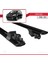 Ford Kuga 2008-2012 Arası ile Uyumlu Hook Model Anahtar Kilitli Ara Atkı Tavan Barı Siyah 5