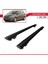 Ford Grand C-Max 2015-2019 Arası ile Uyumlu Hook Model Anahtar Kilitli Ara Atkı Tavan Barı Siyah 3