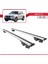 Bmw X3 (F25) 2011-2017 Arası ile Uyumlu Hook Model Anahtar Kilitli Ara Atkı Tavan Barı Gri 4