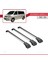 Volkswagen Caravelle (T5) 2003-2015 Arası ile Uyumlu Ace-1 Ara Atkı Tavan Barı Gri 3 Adet Bar 3