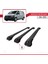 Mercedes Metris (W447) 2014 ve Sonrası ile Uyumlu Ace-1 Ara Atkı Tavan Barı Siyah 3 Adet Bar 4
