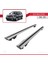 Seat Ibiza St 2010-2017 Arası ile Uyumlu Hook Model Anahtar Kilitli Ara Atkı Tavan Barı Gri 3