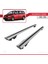 Volkswagen Touran 2010-2015 Arası ile Uyumlu Hook Model Anahtar Kilitli Ara Atkı Tavan Barı Gri 3