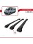 Nissan Primastar 2001-2014 Arası ile Uyumlu Ace-1 Ara Atkı Tavan Barı Siyah 3 Adet Bar 4