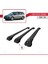 Ford Focus Tourıng 2008-2011 Arası ile Uyumlu Ace-1 Ara Atkı Tavan Barı Siyah 3 Adet Bar 4