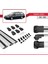 Subaru Legacy 1994-1999 Arası ile Uyumlu Ace-1 Ara Atkı Tavan Barı Gri 3 Adet Bar 5