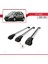 Fiat Sedici 2006-2013 Arası ile Uyumlu Ace-1 Ara Atkı Tavan Barı Gri 3 Adet Bar 4
