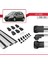 Fiat Sedici 2006-2013 Arası ile Uyumlu Ace-1 Ara Atkı Tavan Barı Gri 3 Adet Bar 5