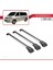 Volkswagen (T5) 2003-2015 Arası ile Uyumlu Ace-1 Ara Atkı Tavan Barı Gri 3 Adet Bar 3
