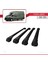 Citroen Jumper 2007 ve Sonrası ile Uyumlu Ace-1 Ara Atkı Tavan Barı Siyah 4 Adet Bar 3