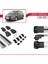 Volkswagen Golf 7 Sportsvan 2014-2020 Arası ile Uyumlu Ace-1 Ara Atkı Tavan Barı Gri 5